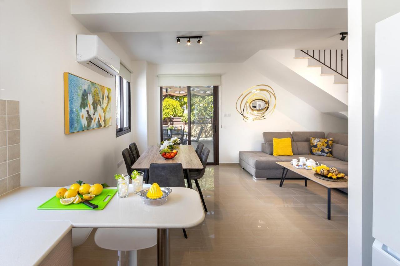 פאראלימני Protaras Villa Angela Nefeli מראה חיצוני תמונה