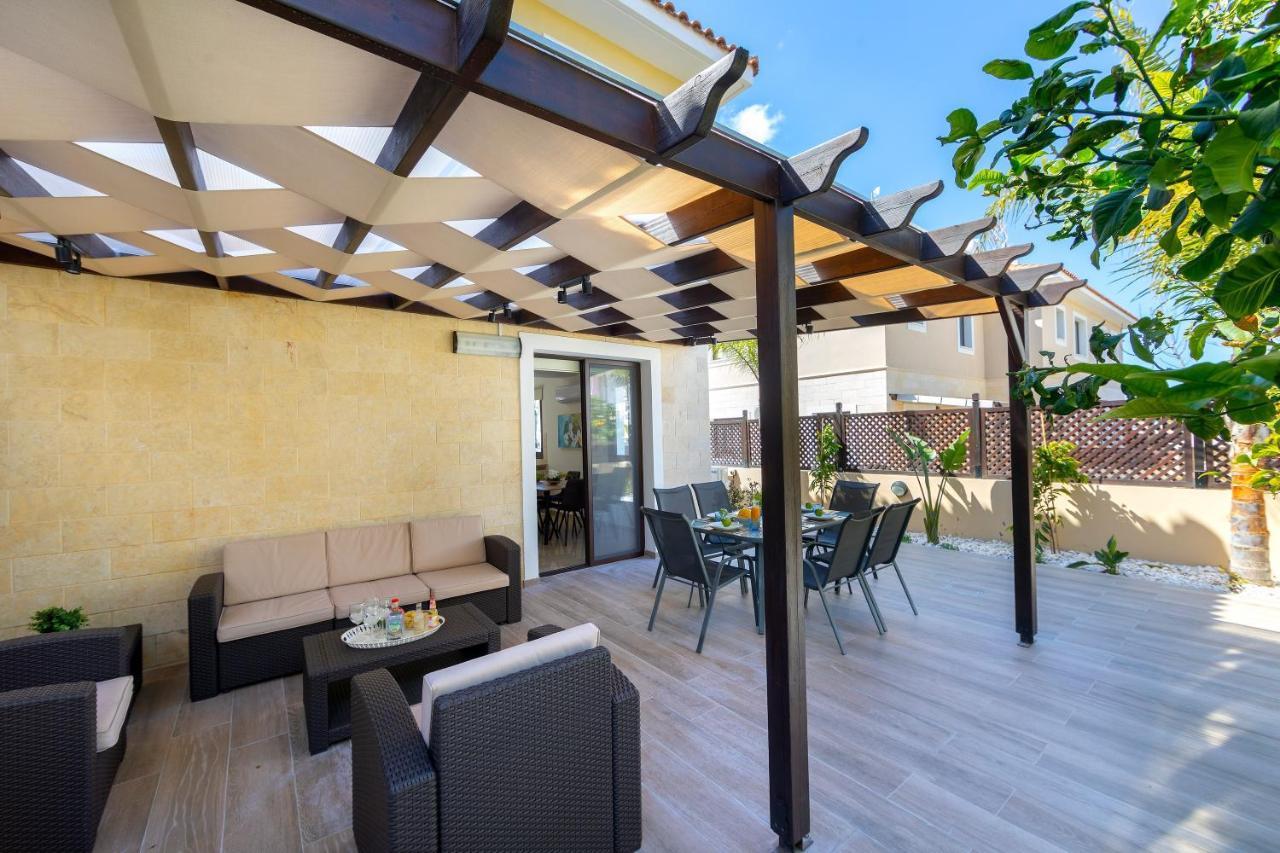 פאראלימני Protaras Villa Angela Nefeli מראה חיצוני תמונה